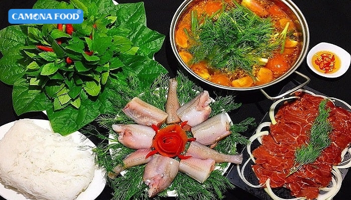 Hương vị của món cá khoai nấu canh chua