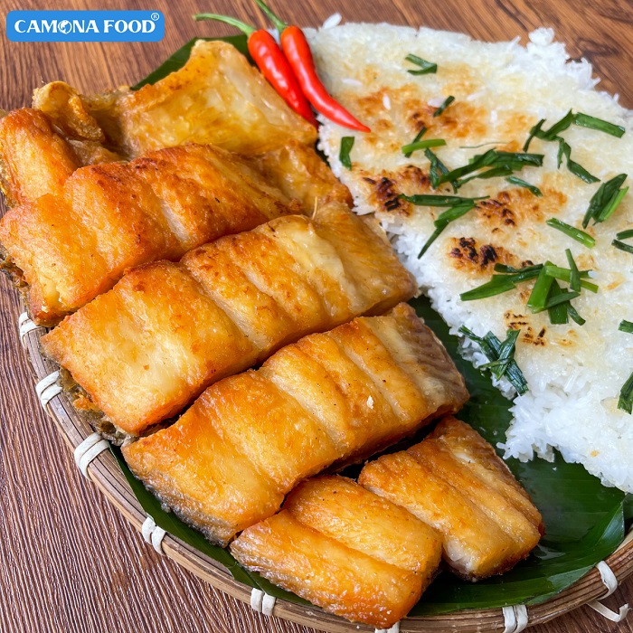 Cách làm khô cá dứa 1 nắng chiên giấm đường