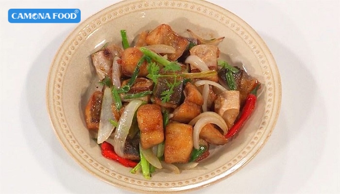 Khô cá dứa rim mắm đường: Món ăn ngon đậm đà, hao cơm