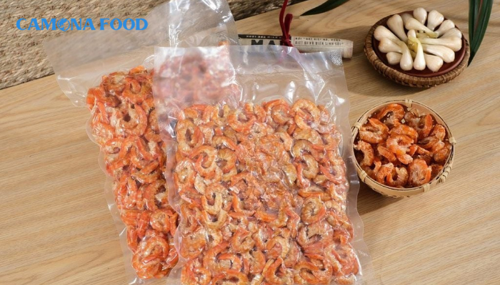 Ở nhiệt độ thường, bạn có thể bảo quản tôm khô bằng cách hút chân không