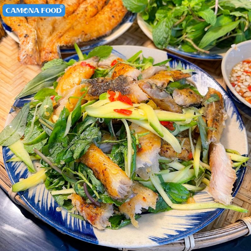 Món ngon từ khô cá lóc