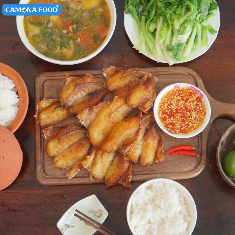 Món ngon với khô cá đù