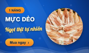 Mực dẻo 1 nắng ngọt thịt tự nhiên – Camona Food