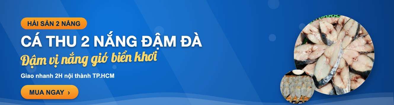 Cá thu 2 nắng đậm đà vị biển khơi – Camona Food