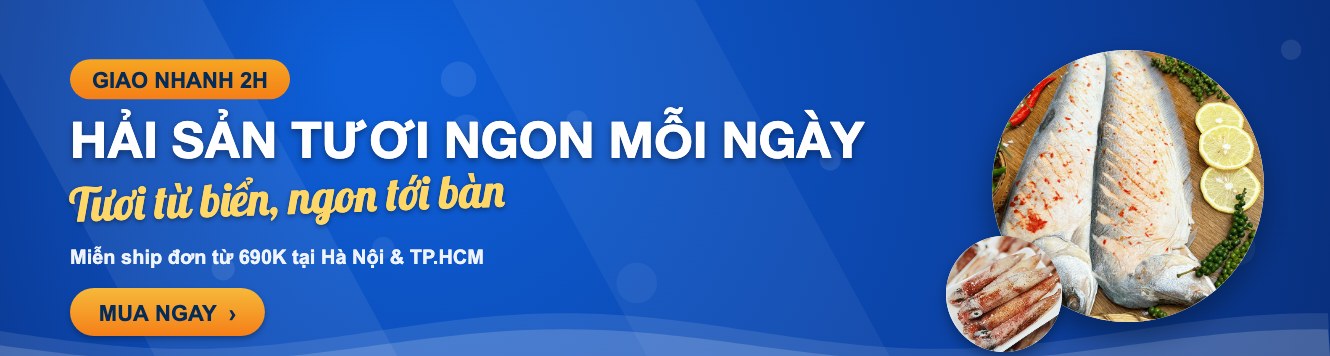 Hải sản tươi ngon mỗi ngày – tươi từ biển ngon tới bàn – Camona Food