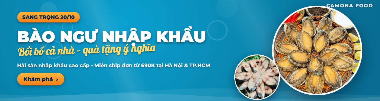 Bào ngư nhập khẩu cao cấp – quà tặng 20/10 ý nghĩa